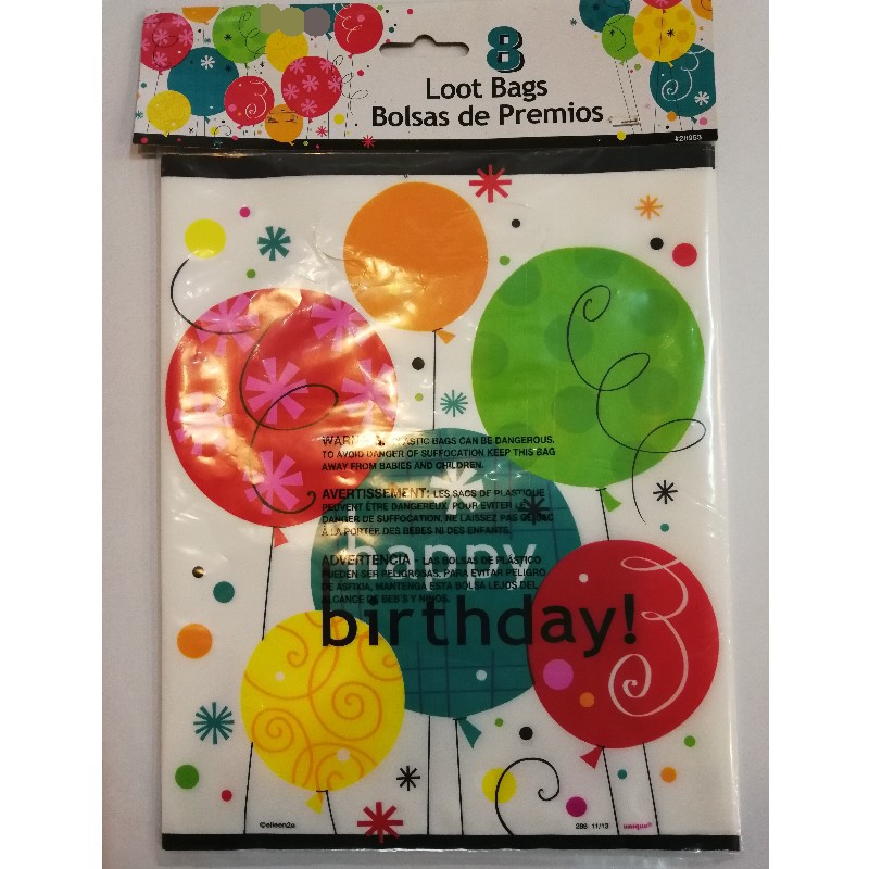 선물 자루 어린이 생일 파티 장식 아동 플라스틱 사탕 디저트 가방